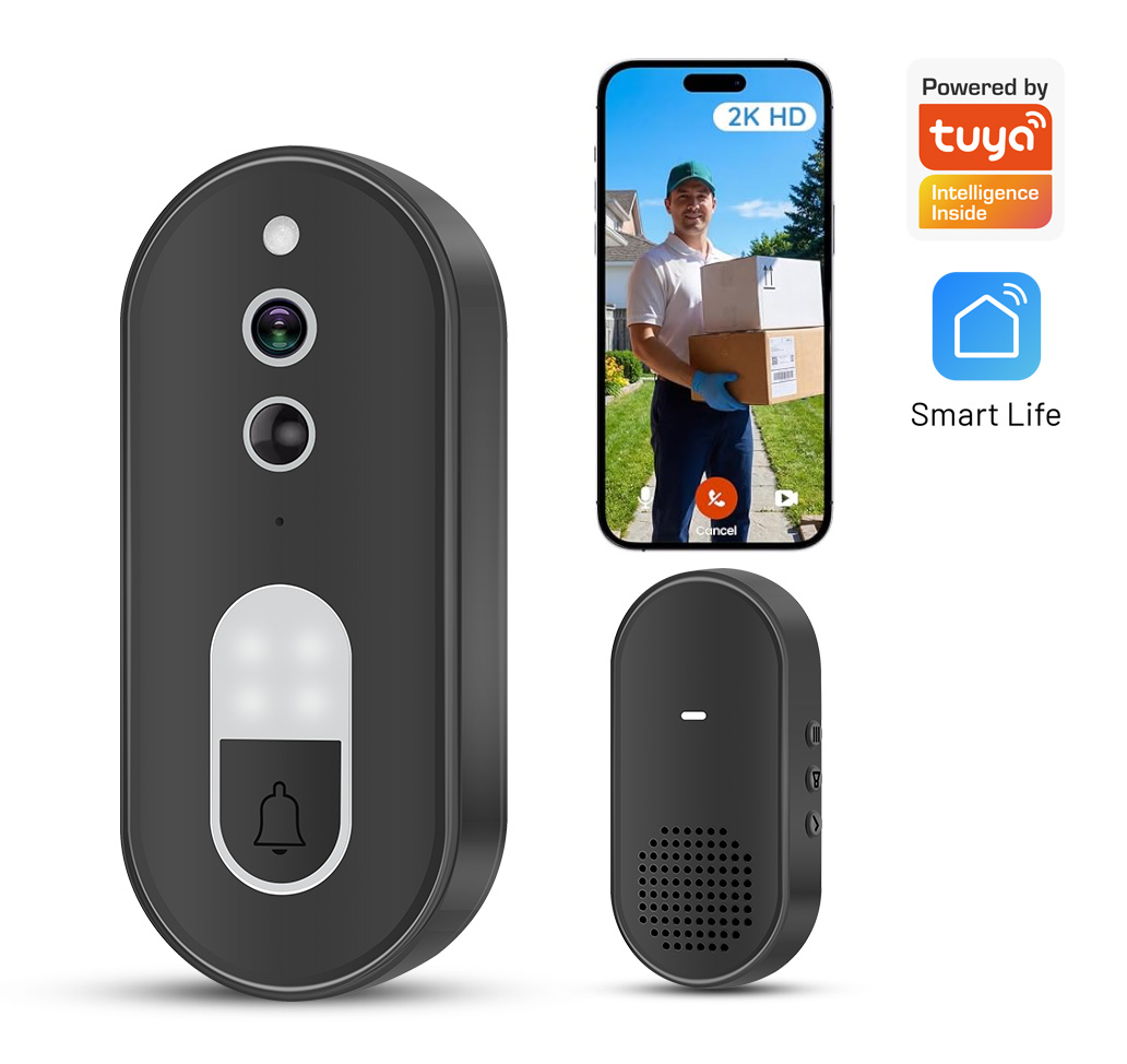 Smart Home Video Doorbell Enhanced Security With Smart Doorbell - Tuya 1080P HD 무선 WiFi 비디오