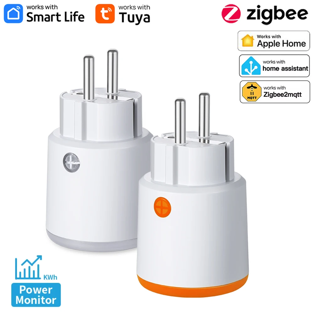 Smart Home Energy Monitor - 하오지 투야 스마트 지그비 플러그 소켓