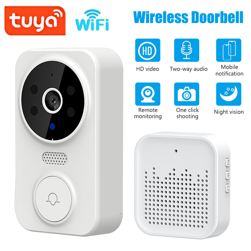 Smart Home Video Doorbell Enhanced Security With Smart Doorbell - WiFi 스마트 비디오 초인종 카메라 야간