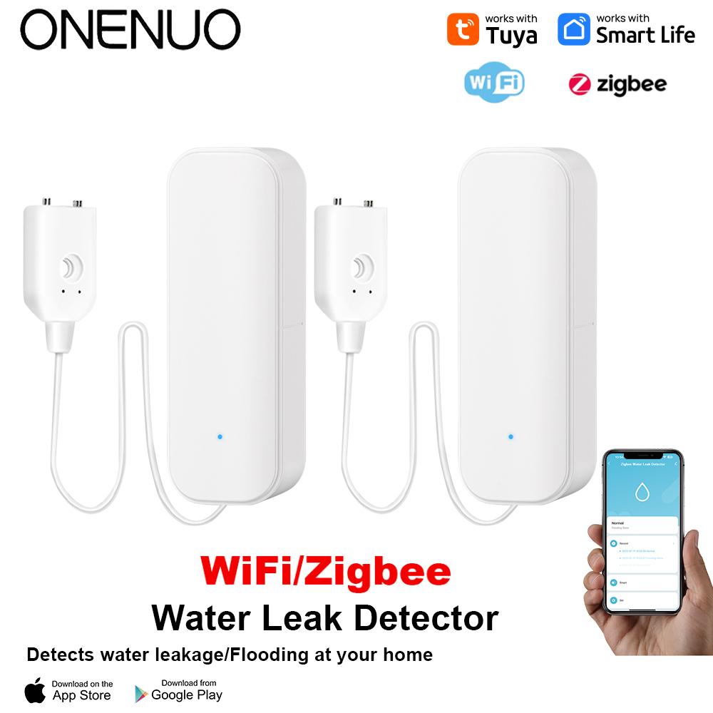 Smart Home Security System - WiFi/Zigbee 워터 센서 Tuya 누출 경보