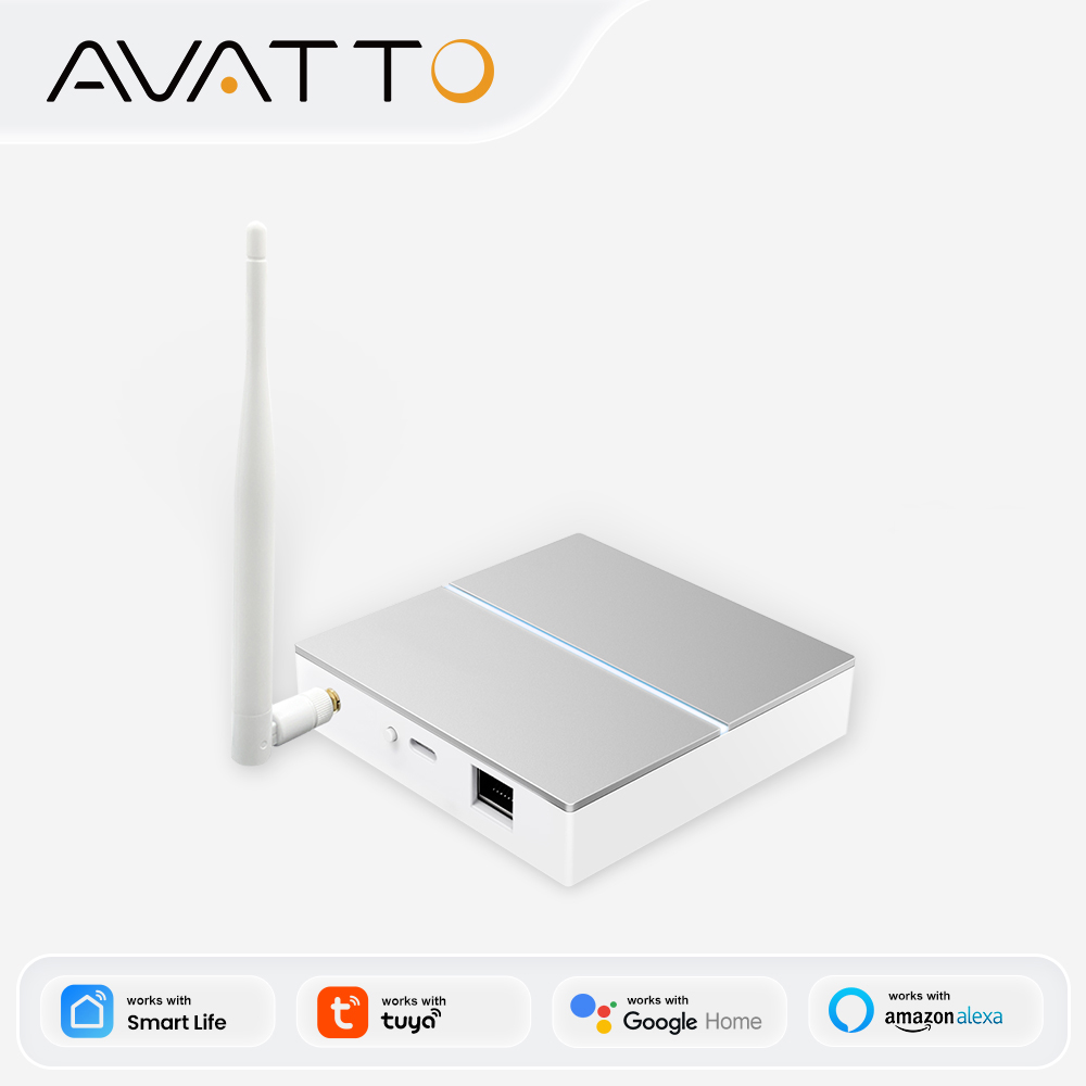 Smart Home Hub Ikea - 안테나가 있는 AVATTO Tuya ZigBee 게이트웨이