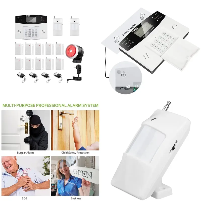 Smart Home Kits - 주택 도난 경보기 키트 자동 다이얼