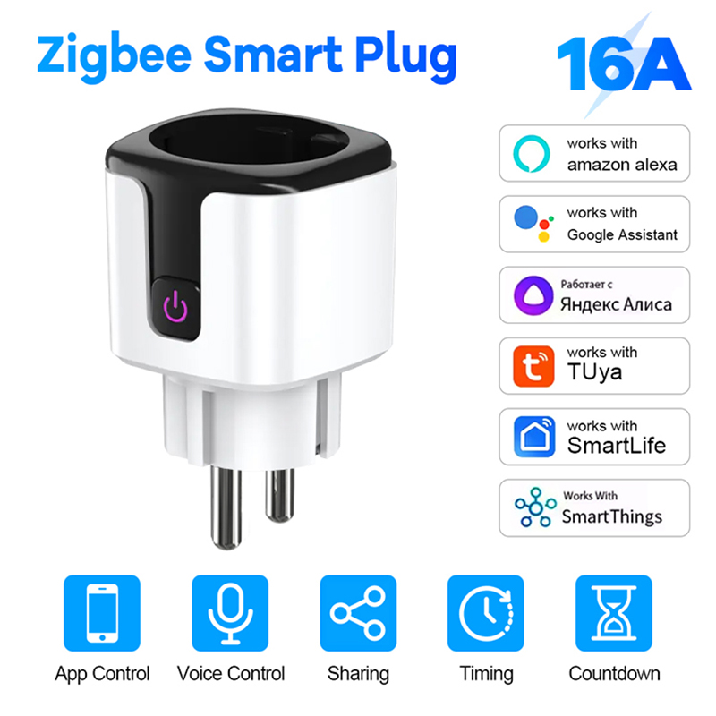 Smart Home Hub Ikea - Zigbee 스마트 플러그 16A 20A EU