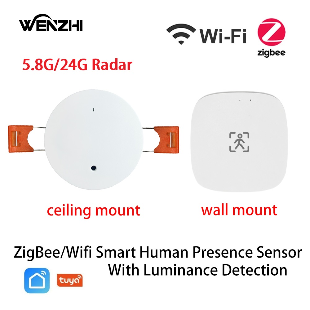 Smart Home Networking - ZigBee Wifi MmWave 휘도/거리 감지 기능이