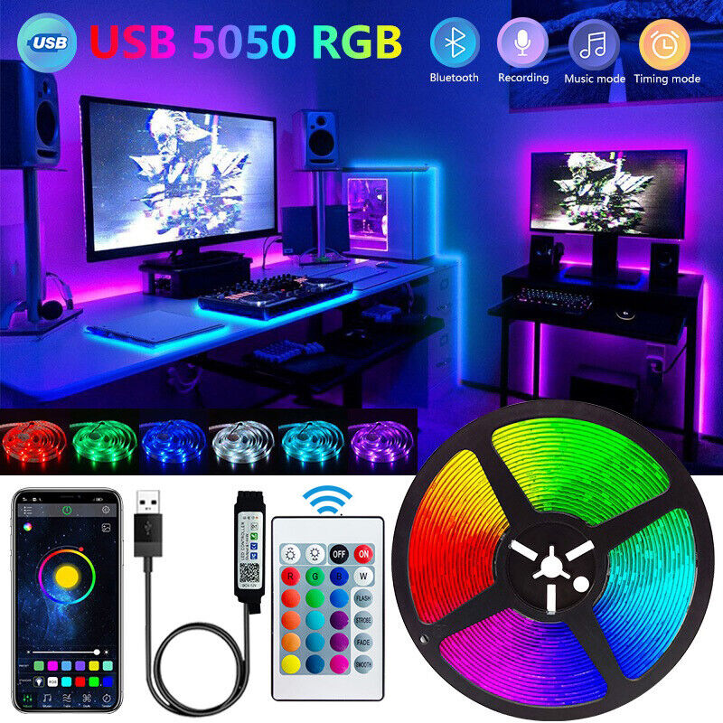 Smart Home Decor - 블루투스 LED 조명 스트립, 스마트 앱
