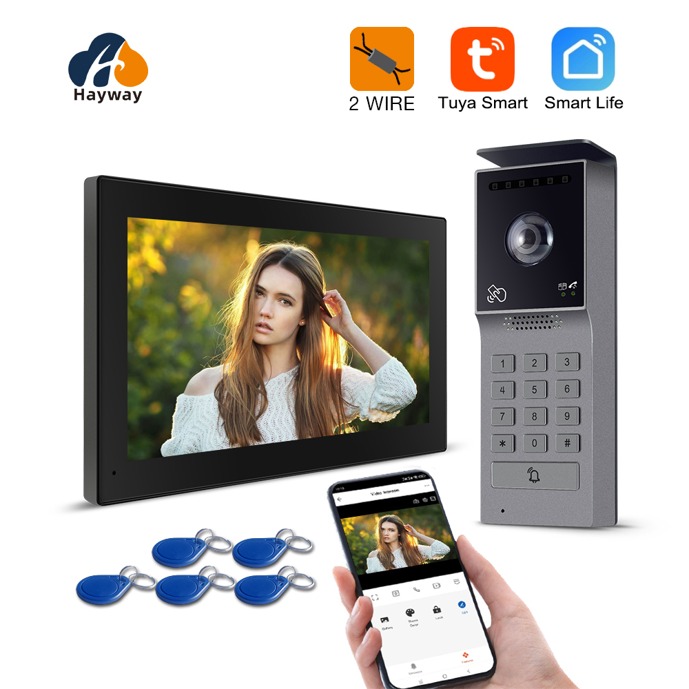 Smart Home Video Doorbell Enhanced Security With Smart Doorbell - 투야 와이파이 스마트 홈 비디오 도어폰