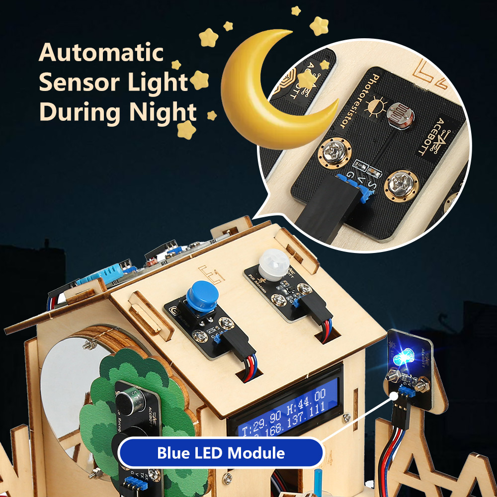 ACEBOTT 스마트 홈 STEM STEAM 스타터 키 - Smart Home Arduino Project 리뷰 및 가격