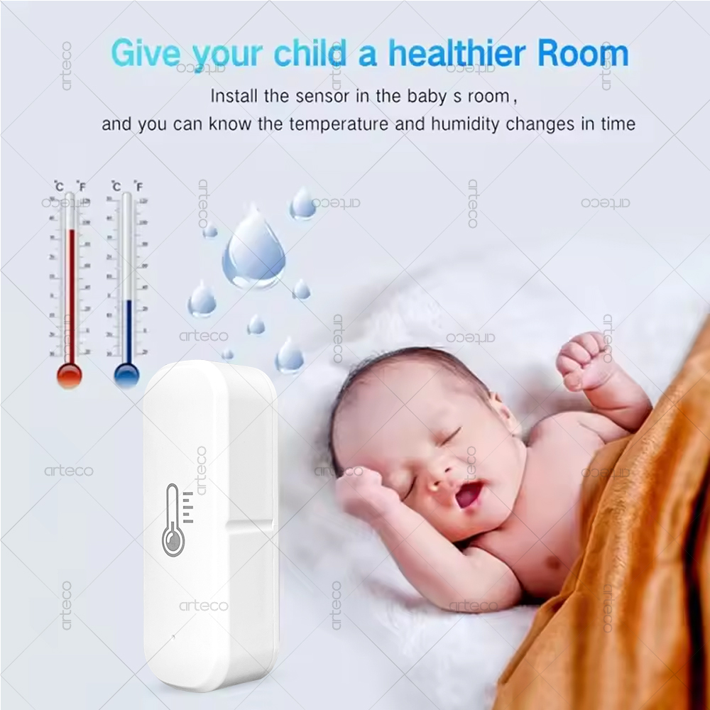 Zigbee 온도 및 습도 센서 스마트 홈 온도계 습도 - Smart Home Energy Monitor 리뷰 및 가격