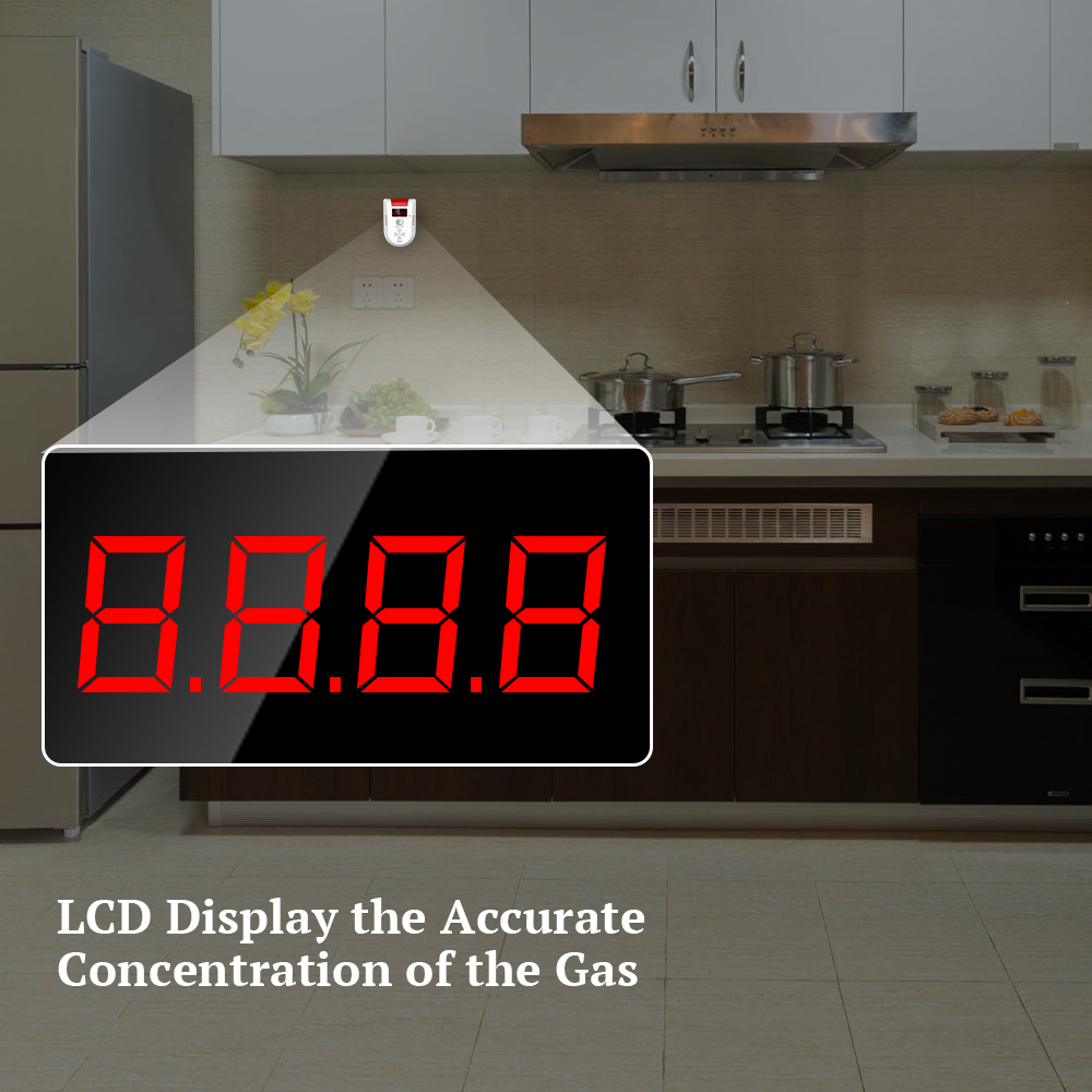 KERUI GD13 LPG 가스 감지기 알람 무선 디지 - Smart Home Security System 리뷰 및 가격
