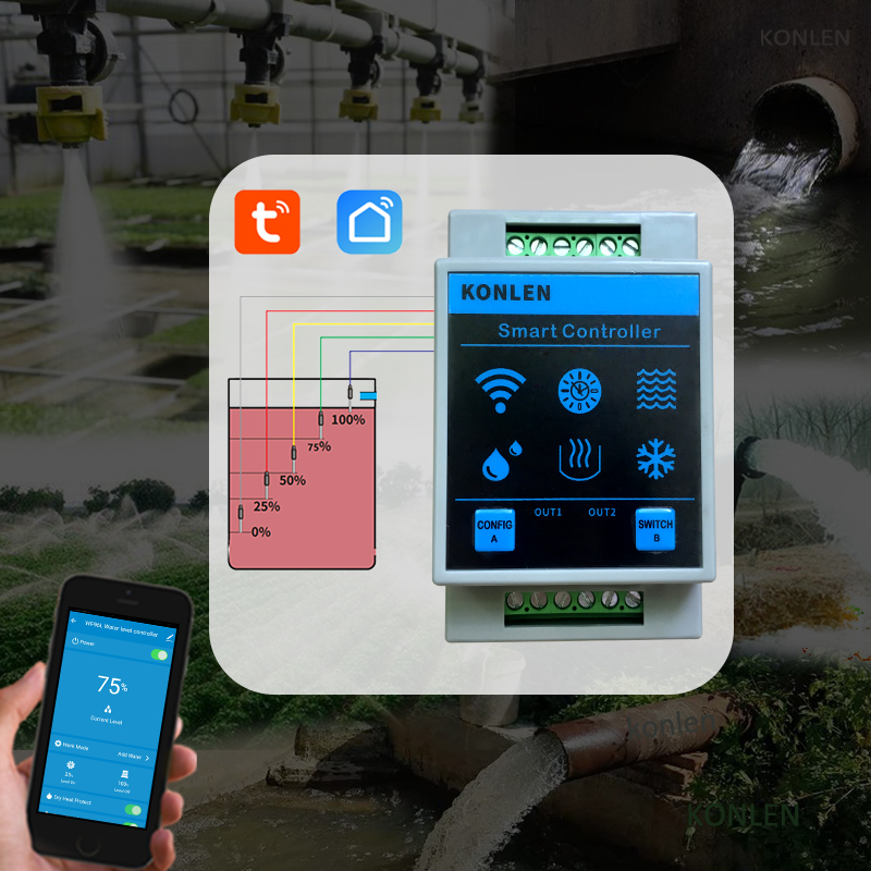 KONLEN Tuya 수위 센서 WIFI 스마트 홈 누 - Smart Home Energy Monitor 리뷰 및 가격