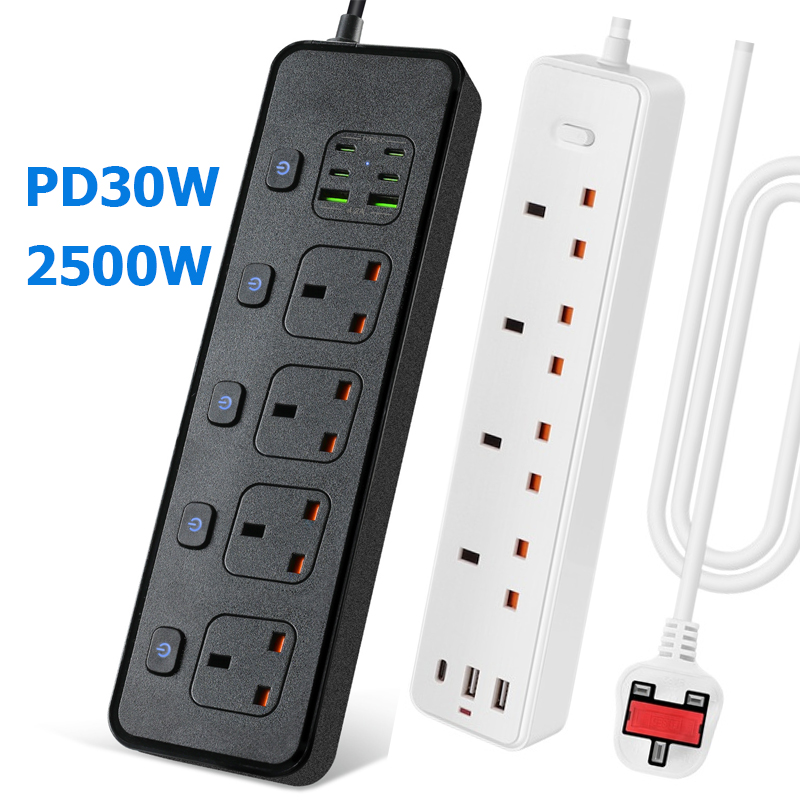 멀티탭 UK MY SG 과부하 보호 익스텐션 케이블,  - Smart Power Strip 리뷰 및 가격