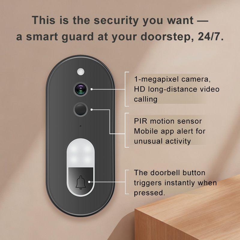 Tuya 1080P HD 무선 WiFi 비디오 초인종  - Smart Home Video Doorbell Enhanced Security With Smart Doorbell 리뷰 및 가격