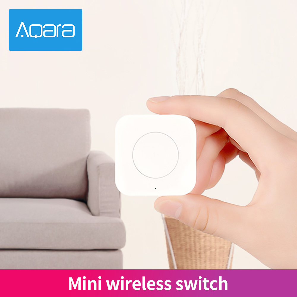 Aqara 스마트 홈 센서 무선 미니 스위치 지그비 단 - Smart Home Apple 리뷰 및 가격