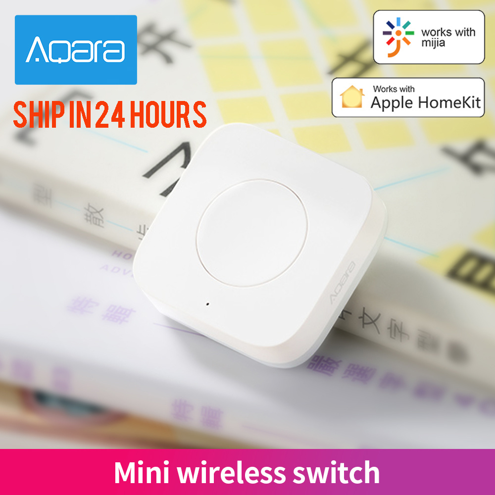 Aqara 스마트 홈 센서 무선 미니 스위치 지그비 단 - Smart Home Apple 리뷰 및 가격