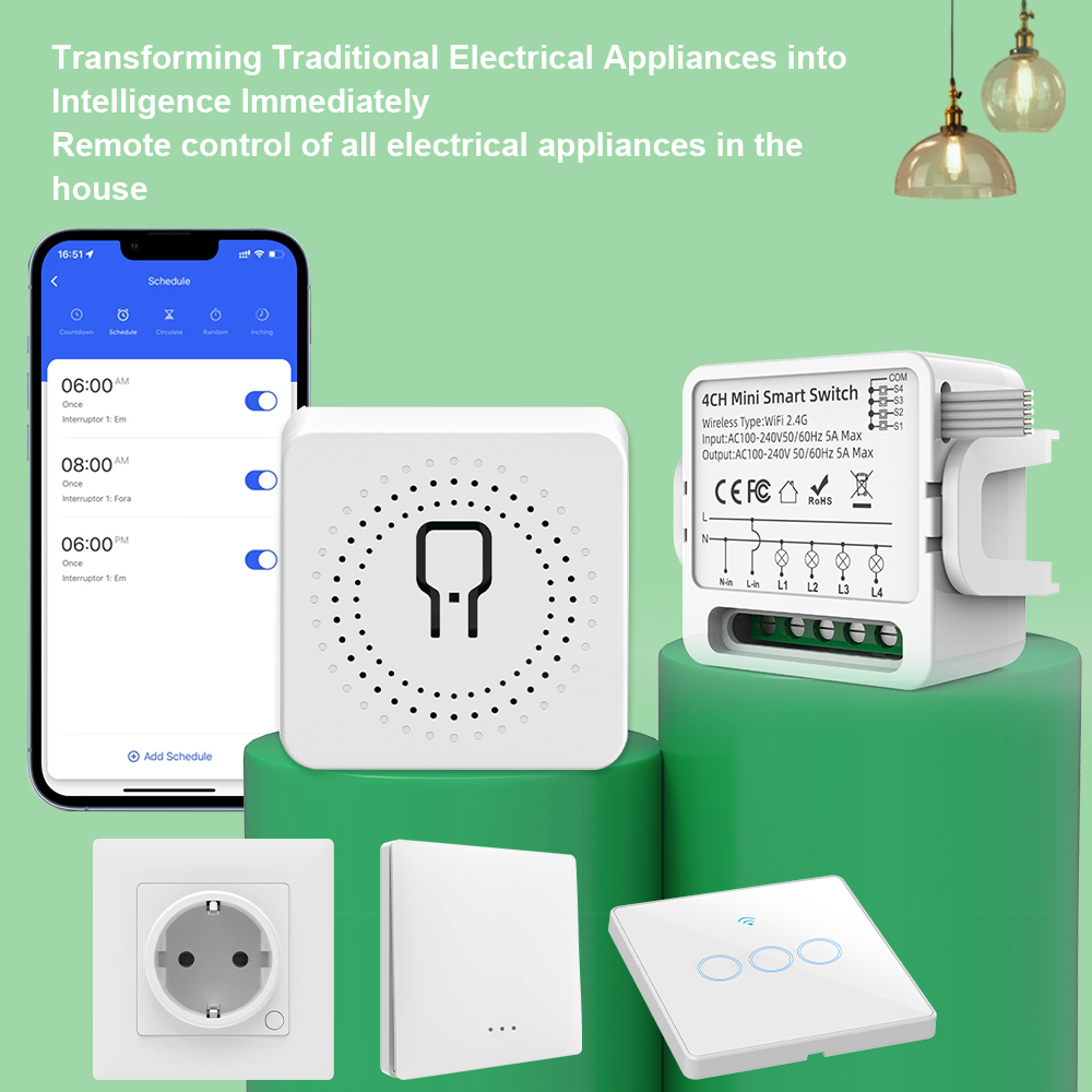 투야 와이파이 스마트 스위치 1/2/3/4갱 4방향 미 - Smart Home Networking 리뷰 및 가격