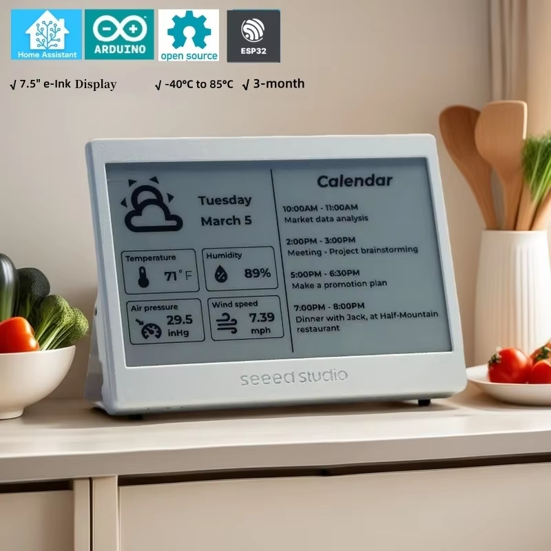 XIAO ESP32 ePaper 패널 7.5인치 스크린 - Smart Home Arduino Project 리뷰 및 가격