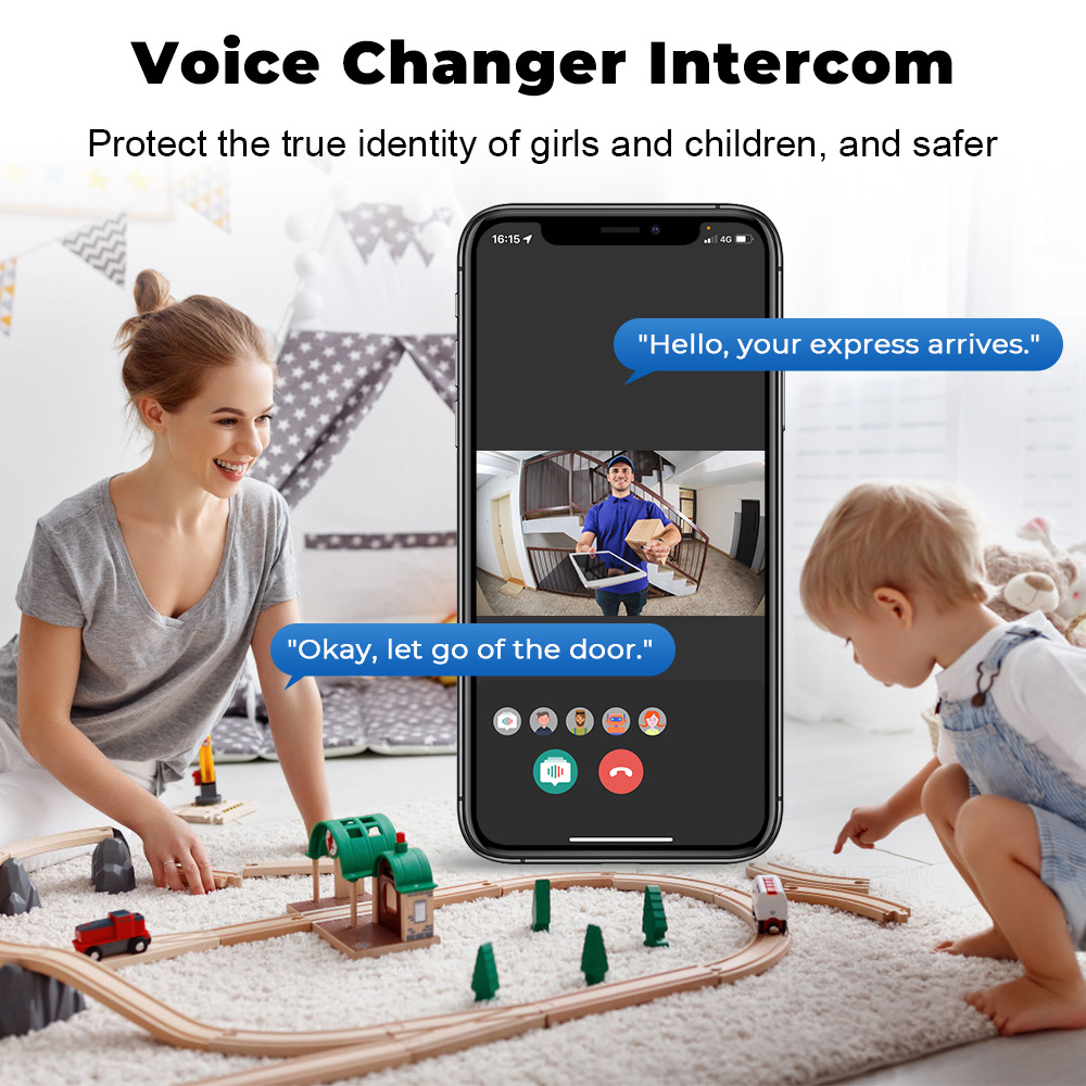 Tuya WiFi 비디오 초인종 무선 HD 카메라 IR - Smart Home Video Doorbell Enhanced Security With Smart Doorbell 리뷰 및 가격