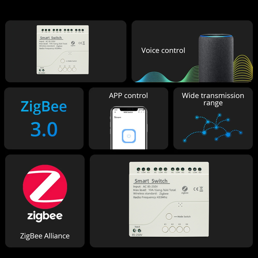 Zigbee 릴레이 차단기 7-32V 85-250V 스 - Smart Home Hub Ikea 리뷰 및 가격