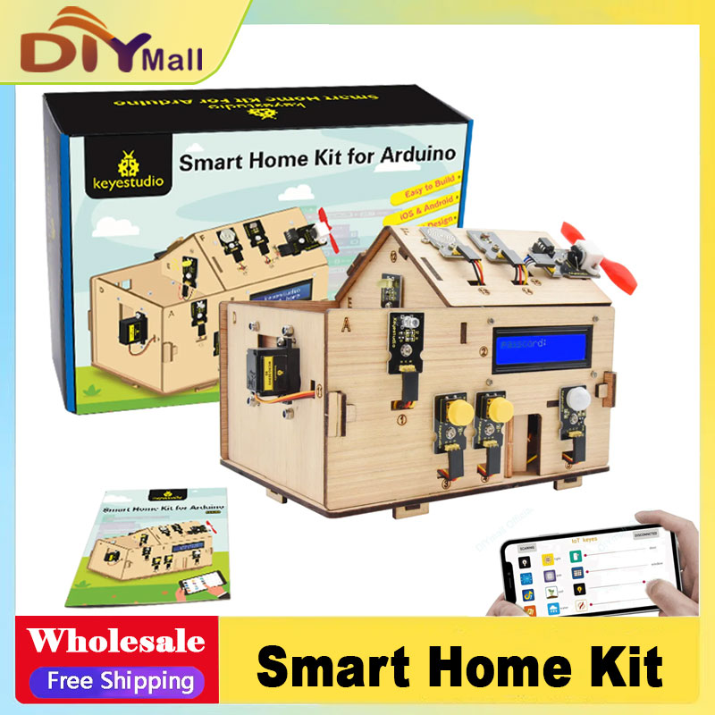 키이스튜디오 스마트 IoT 홈 키트 플러스 보드 포함  - Smart Home Kits 리뷰 및 가격