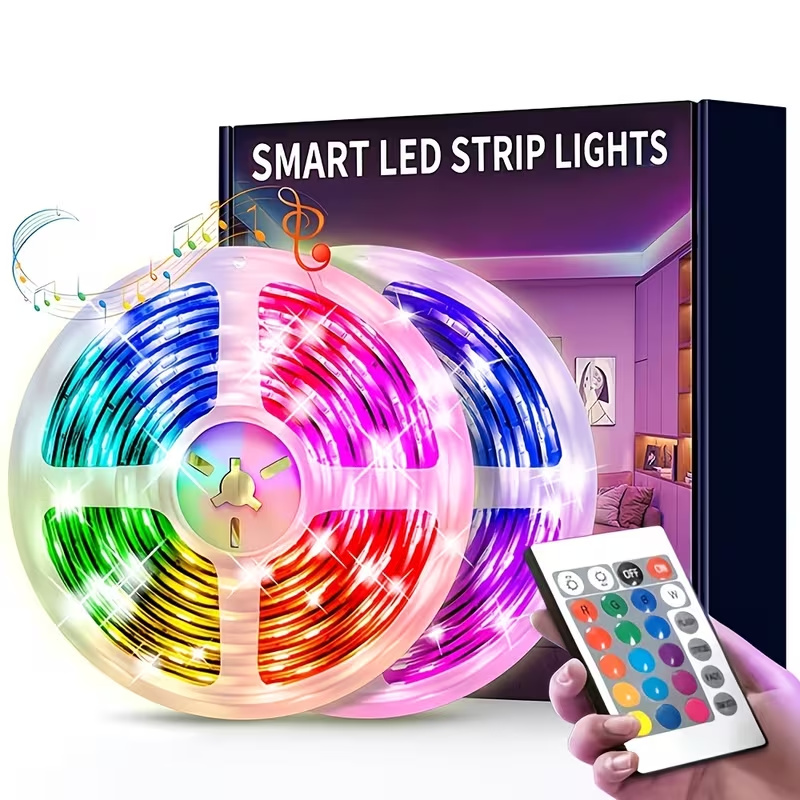 앱 및 리모컨으로 제어 가능한 스마트 RGB LED 스 - Smart Power Strip 리뷰 및 가격