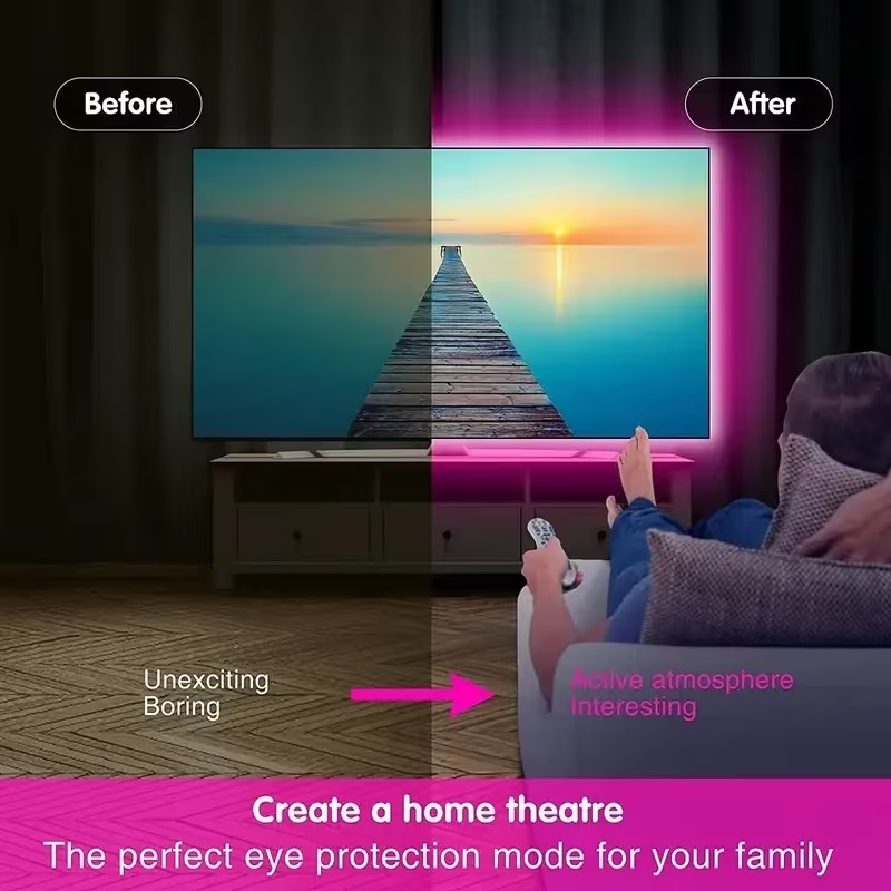 앱 및 리모컨으로 제어 가능한 스마트 RGB LED 스 - Smart Power Strip 리뷰 및 가격