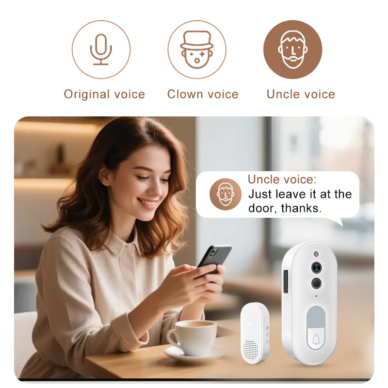 Tuya 스마트 비디오 초인종 무선 1080P HD 실 - Smart Home Video Doorbell Enhanced Security With Smart Doorbell 리뷰 및 가격