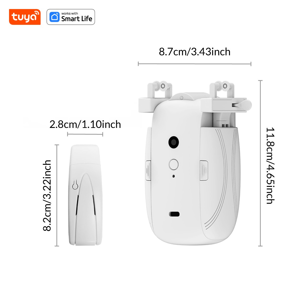 T/U 레일 트랙용 투야 스마트 와이파이 커튼 로봇,  - Smart Home Hub Ikea 리뷰 및 가격