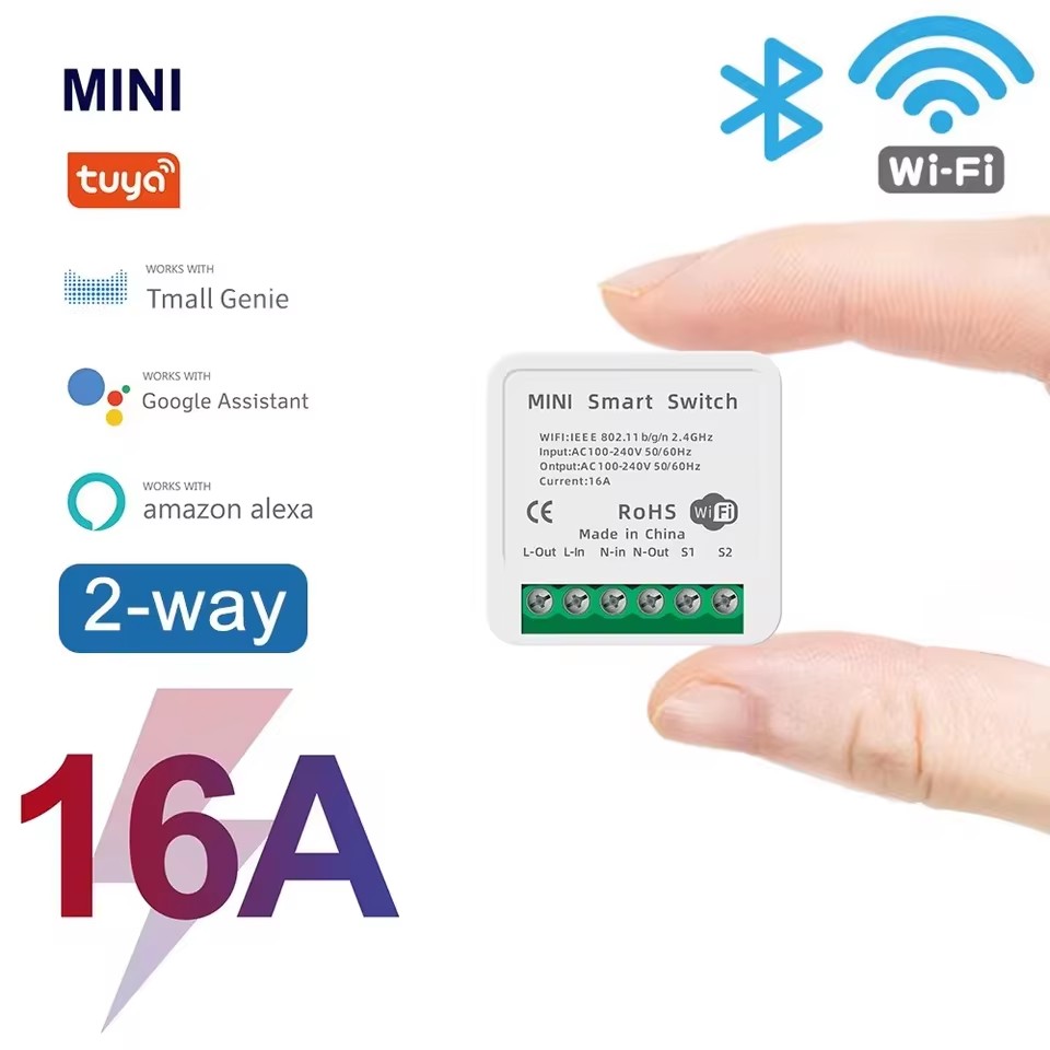 16A 투야 와이파이 스마트 스위치 2방향 제어 에너지 - Smart Home Energy Monitor 리뷰 및 가격