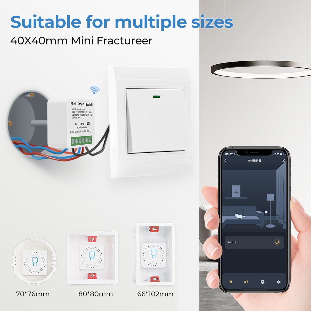 16A 투야 와이파이 스마트 스위치 2방향 제어 에너지 - Smart Home Energy Monitor 리뷰 및 가격