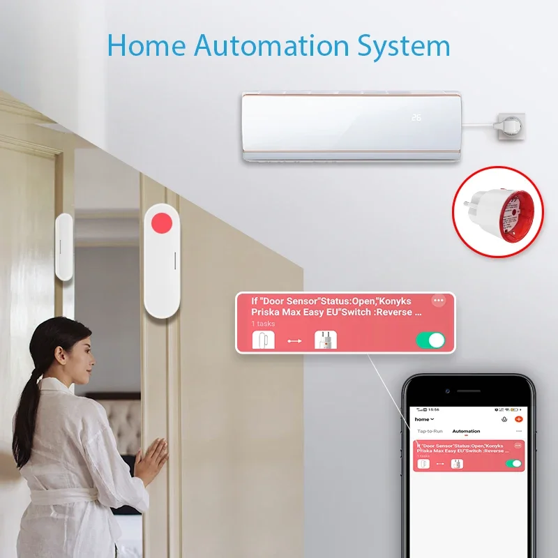 Tuya WiFi 스마트 플러그 소켓 EU 전력 모니터 - Smart Home Energy Monitor 리뷰 및 가격