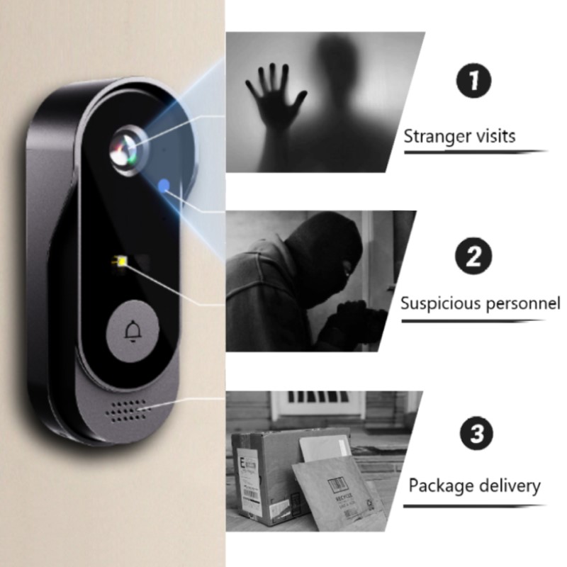 Tuya WIFI 카메라 초인종 HD 비디오 인터콤 야 - Smart Home Video Doorbell Enhanced Security With Smart Doorbell 리뷰 및 가격