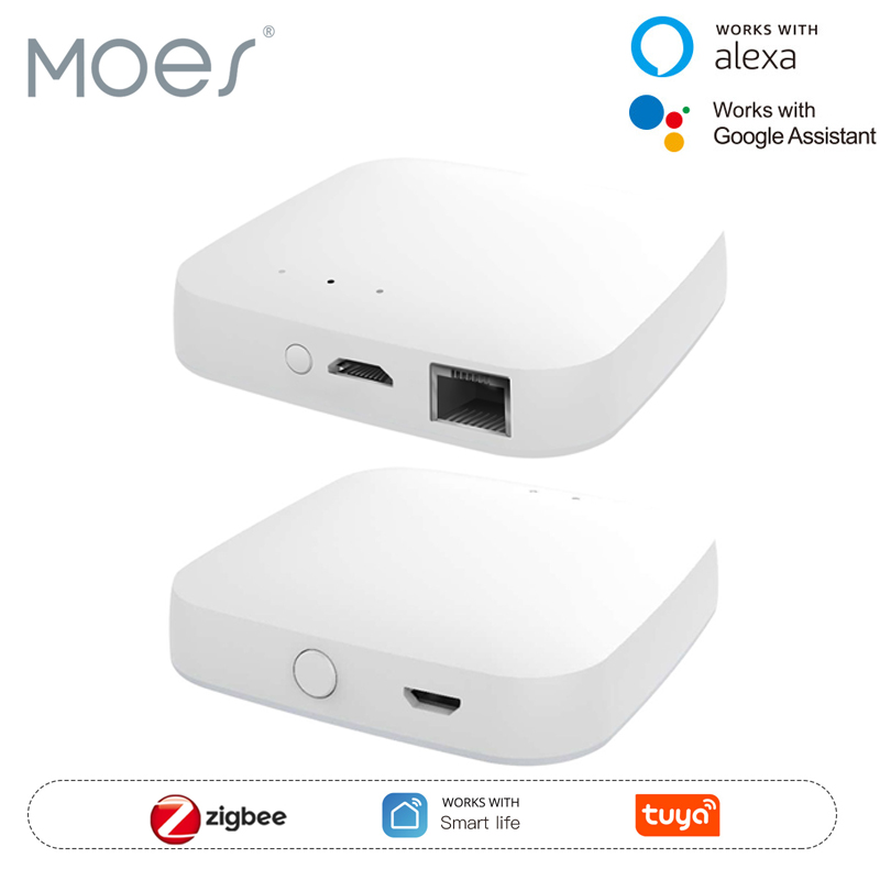 MOES Tuya ZigBee3.0 스마트 허브, 무선 - Smart Home Hub Ikea 리뷰 및 가격