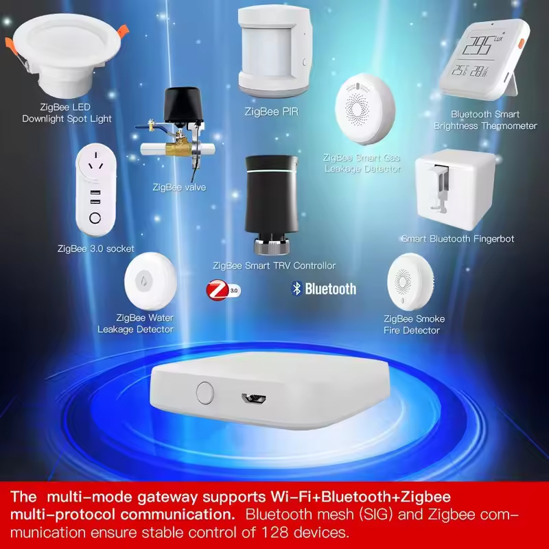 MOES Tuya ZigBee3.0 스마트 허브, 무선 - Smart Home Hub Ikea 리뷰 및 가격