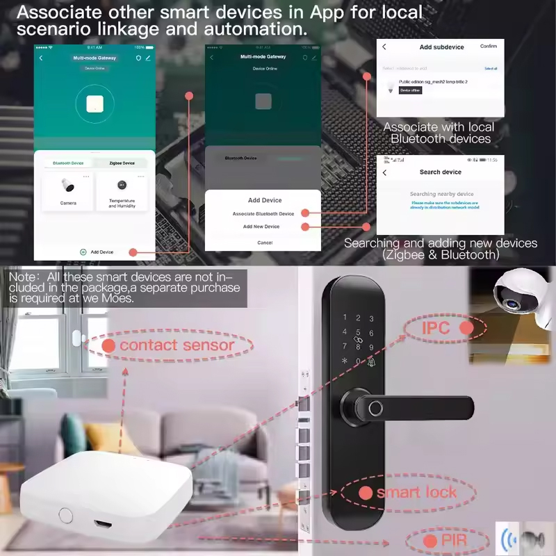 MOES Tuya ZigBee3.0 스마트 허브, 무선 - Smart Home Hub Ikea 리뷰 및 가격