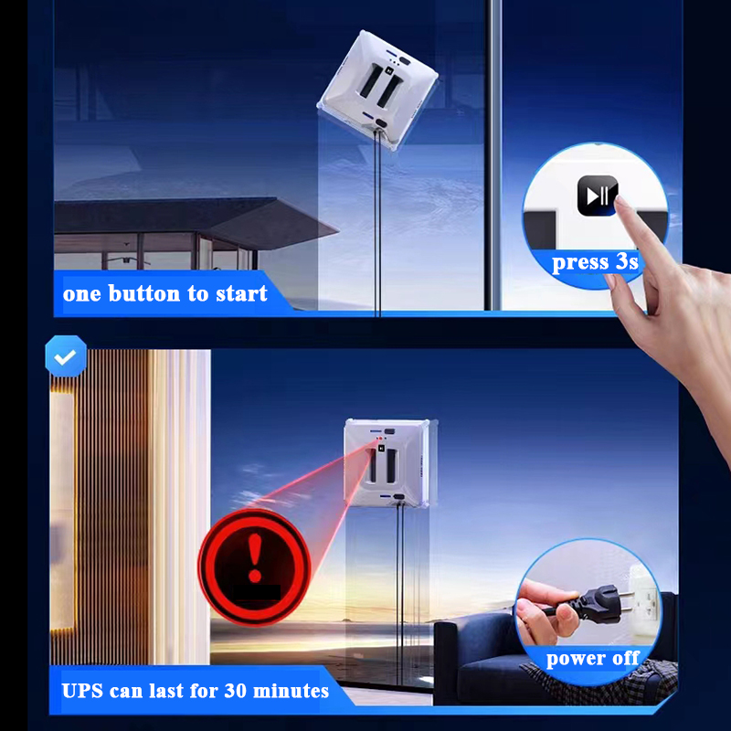 분무기 포함 로봇 창문 청소기, 스마트 원격 제어, 사 - Smart Home Blog 리뷰 및 가격