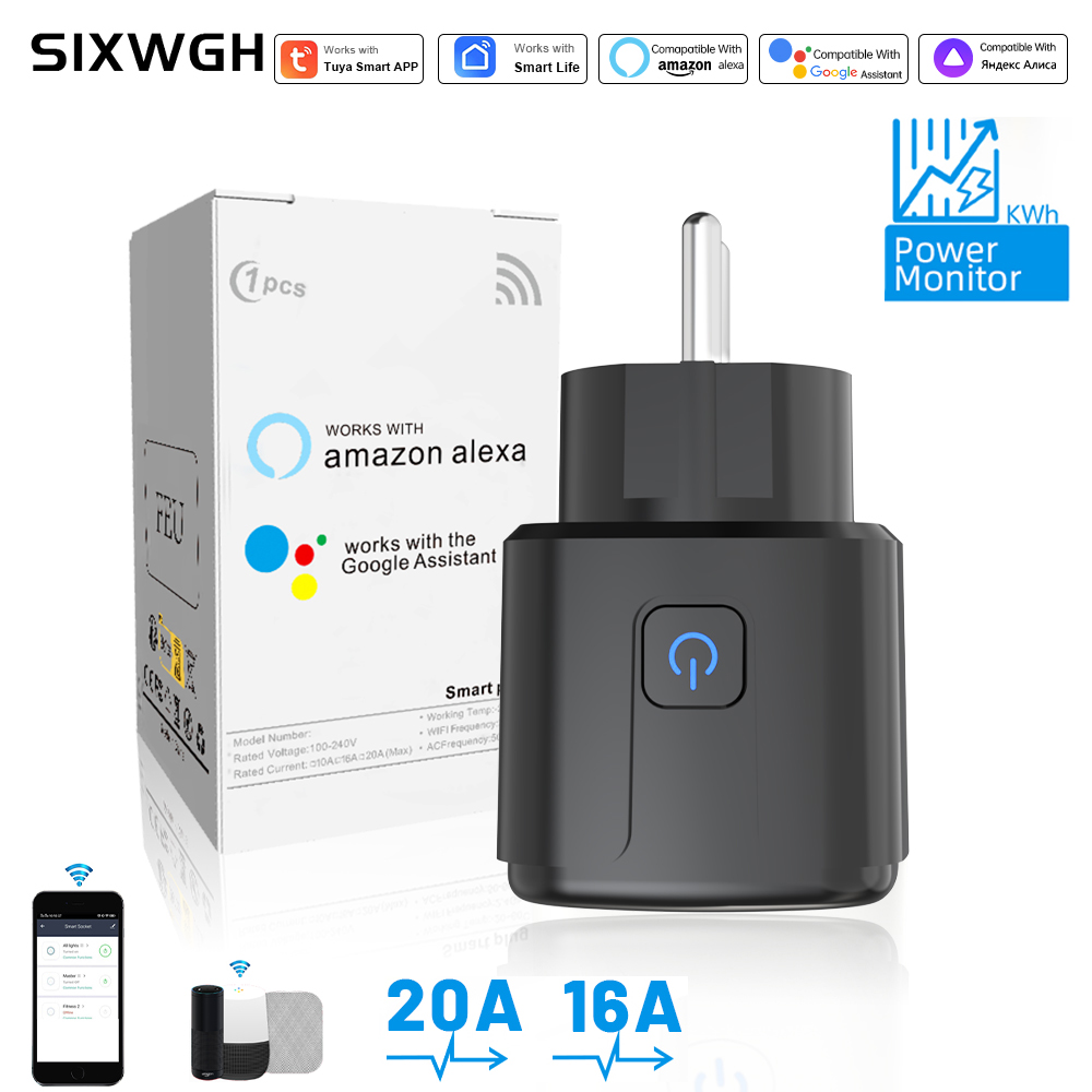 투야 스마트 소켓 WiFi 원격 제어 EU 플러그 에너 - Smart Home Energy Monitor 리뷰 및 가격