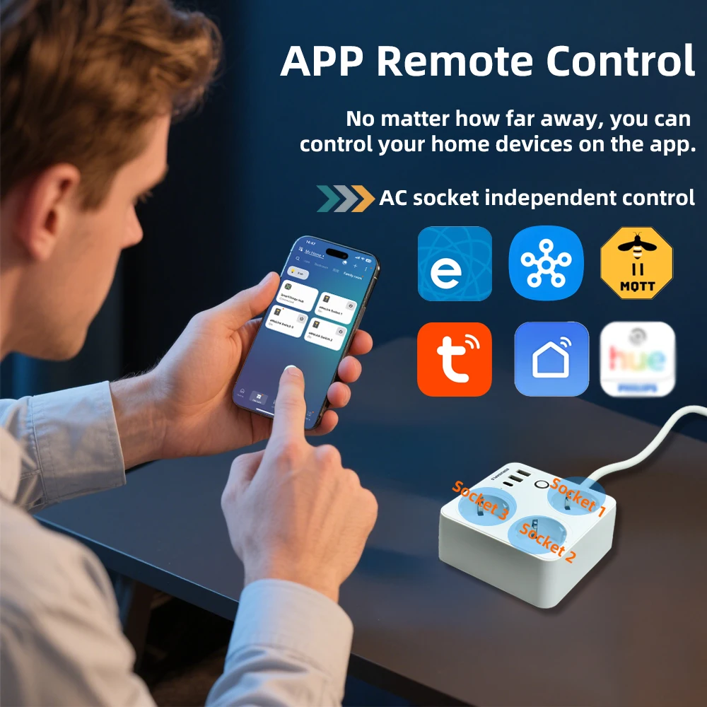 BORUIDAPLS ZigBee EU 스마트 멀티탭 P - Smart Power Strip 리뷰 및 가격