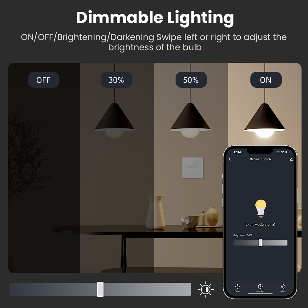 AVATTO WiFi 1/2 Gang 스마트 디머 스위 - Smart Home Panel 리뷰 및 가격