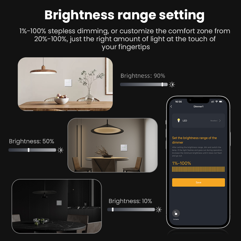 AVATTO WiFi 1/2 Gang 스마트 디머 스위 - Smart Home Panel 리뷰 및 가격