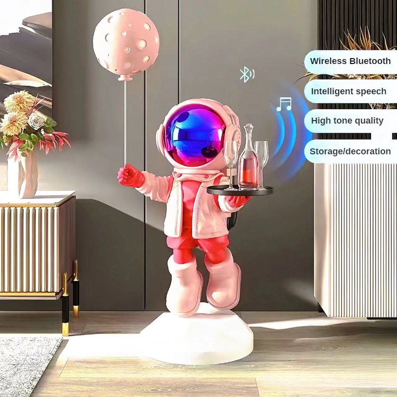 우주비행사 플로어 스탠딩 대형 창의적 수납 장식품, 스 - Smart Home Decor 리뷰 및 가격