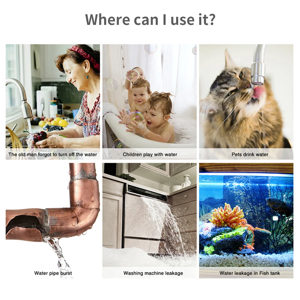 Tuya WiFi Zigbee 물 센서 스마트 누수 감 - Smart Home Blog 리뷰 및 가격