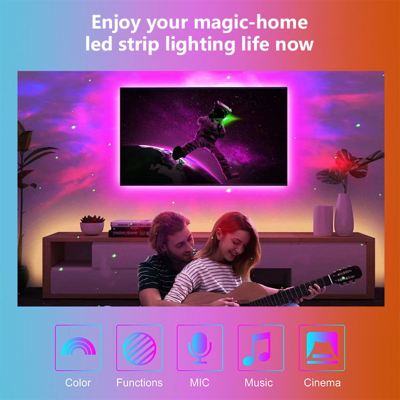 STTL 스마트 RGB LED TV 스트립 2.5M U - Smart Home Decor 리뷰 및 가격