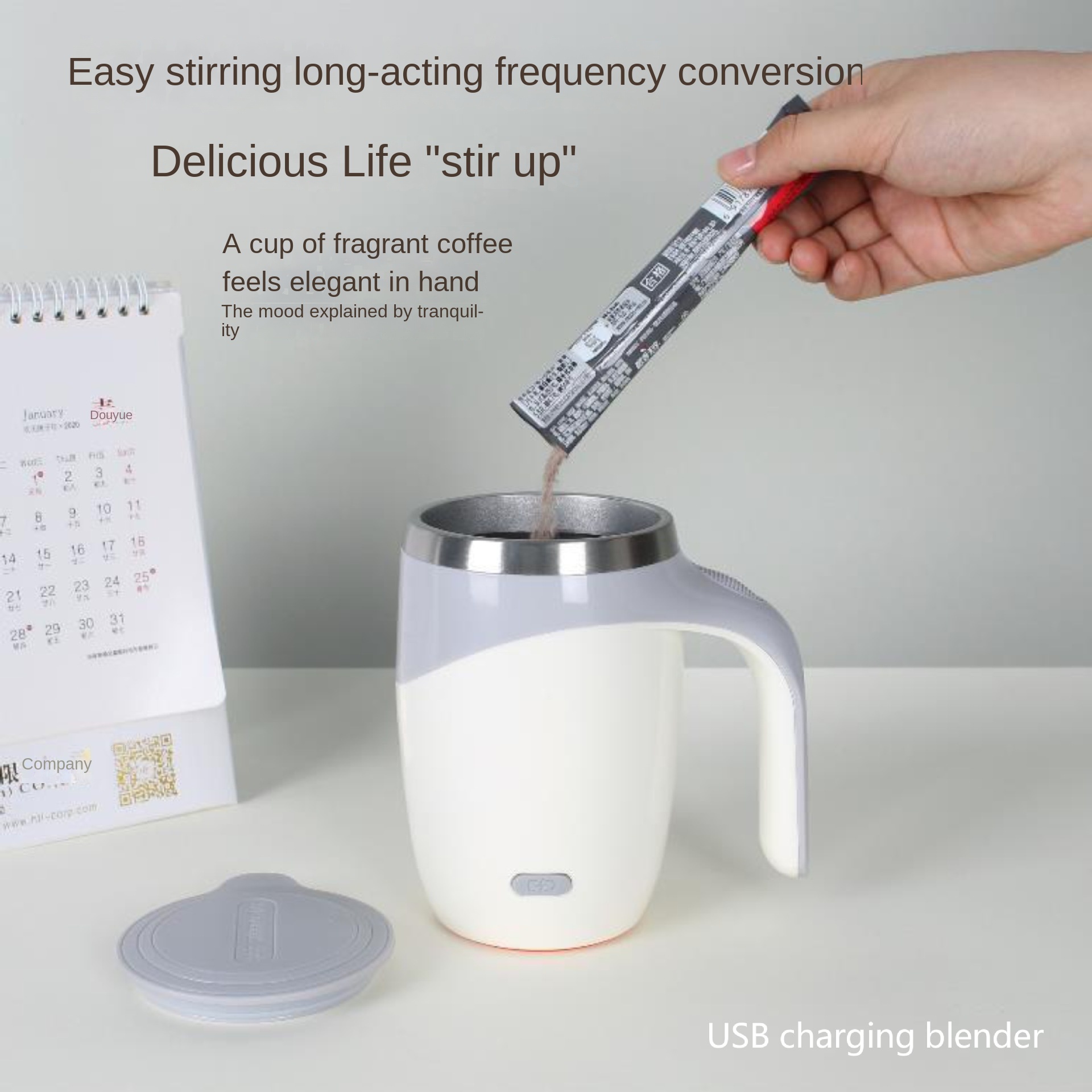 자동 자동 교반 머그잔, 스테인레스 스틸 커피 믹싱 컵 - Smart Home Yam Pounder 리뷰 및 가격