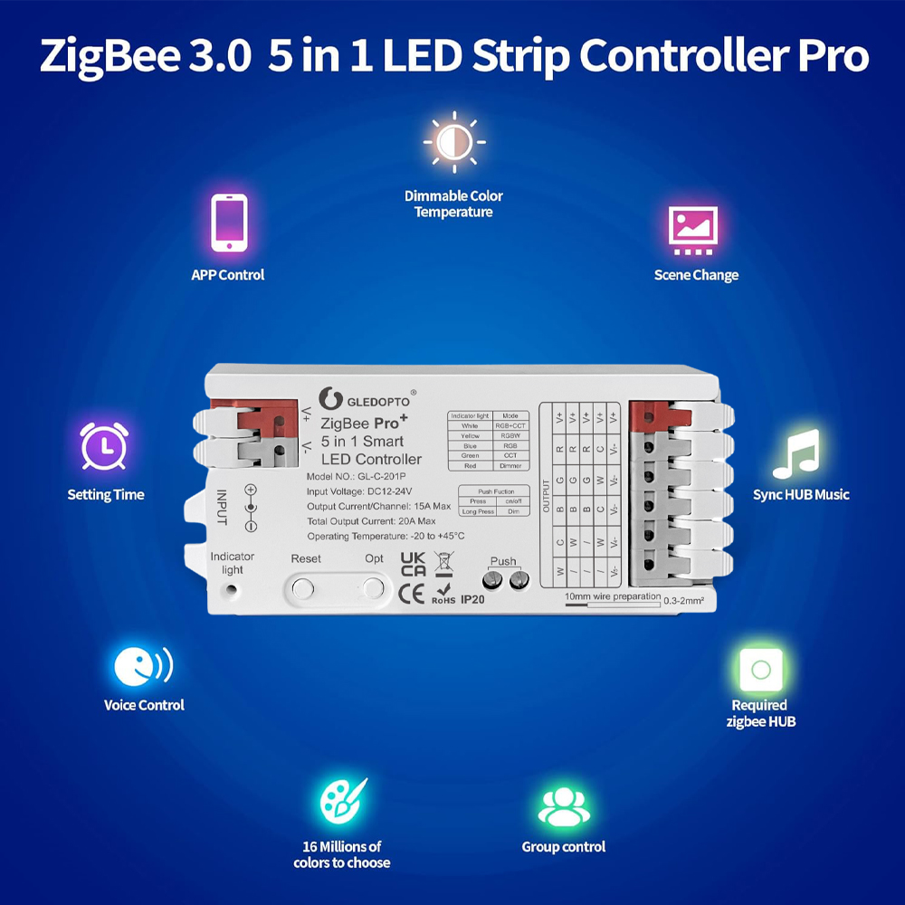 스마트 지그비 3.0 LED 컨트롤러 5 in 1 12 - Smart Home Hub Ikea 리뷰 및 가격