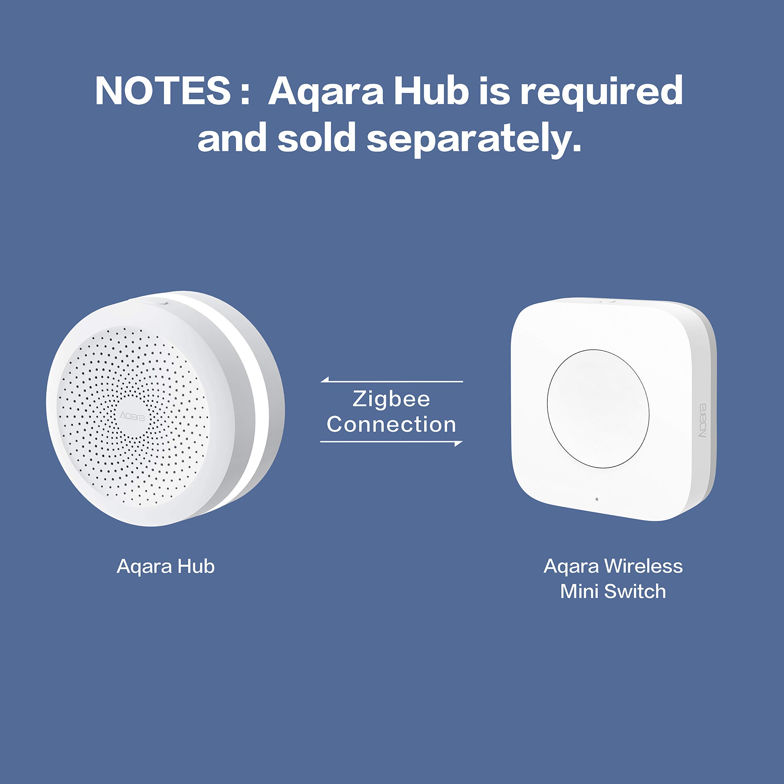 Aqara 무선 스마트 스위치 지그비 연결, 다용도 3 - Smart Home Apple 리뷰 및 가격