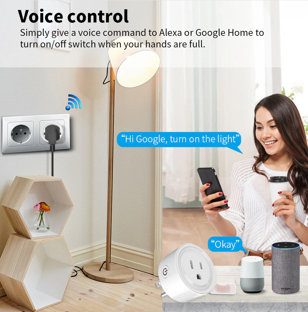 투야 와이파이 또는 지그비 스마트 소켓 미국 플러그 1 - Smart Home Energy Monitor 리뷰 및 가격