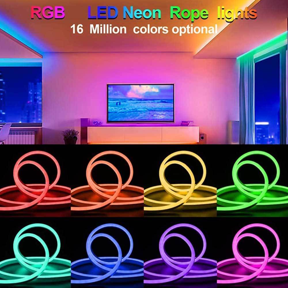 스마트 USB 전원 RGB 네온 LED 스트립 조명 디 - Smart Power Strip 리뷰 및 가격