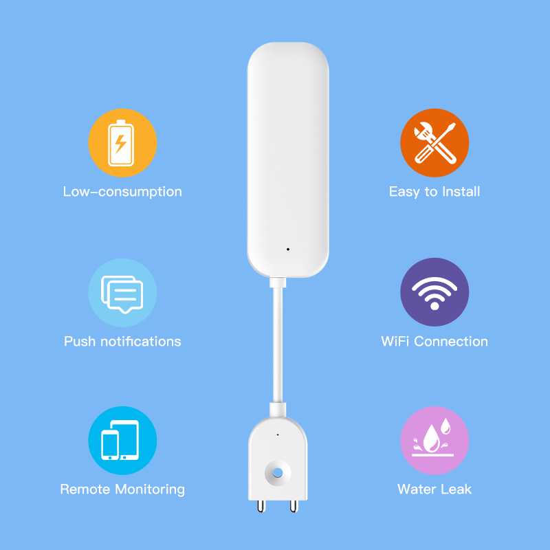 Tuya WiFi ZigBee 워터 센서 누출 경보 홍 - Smart Home Blog 리뷰 및 가격