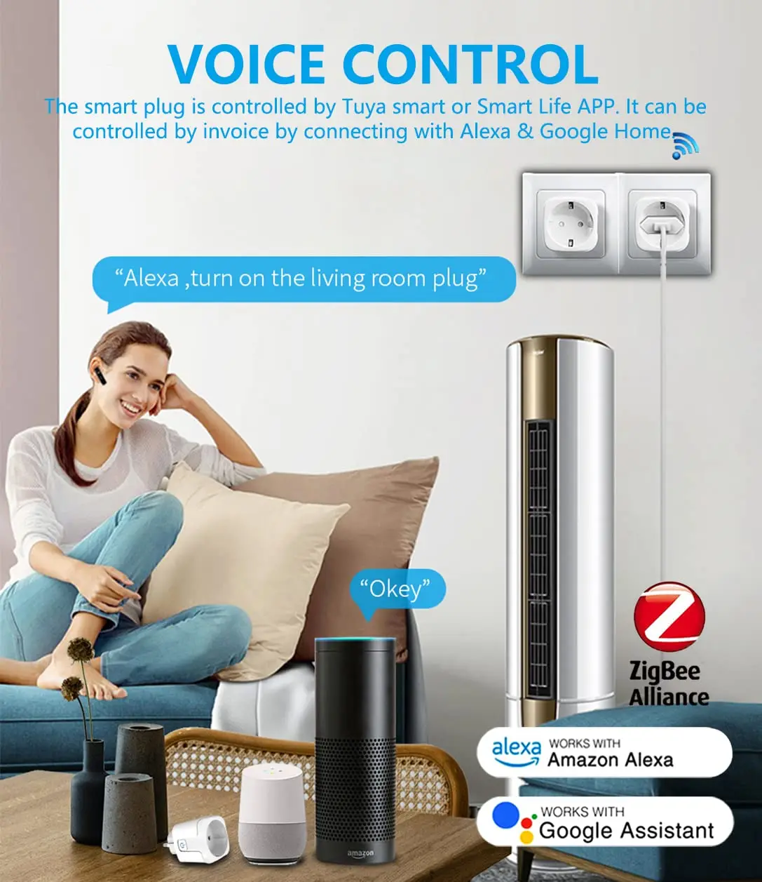 ZigBee EU 플러그 16A/20A 스마트 플러그  - Smart Home Energy Monitor 리뷰 및 가격