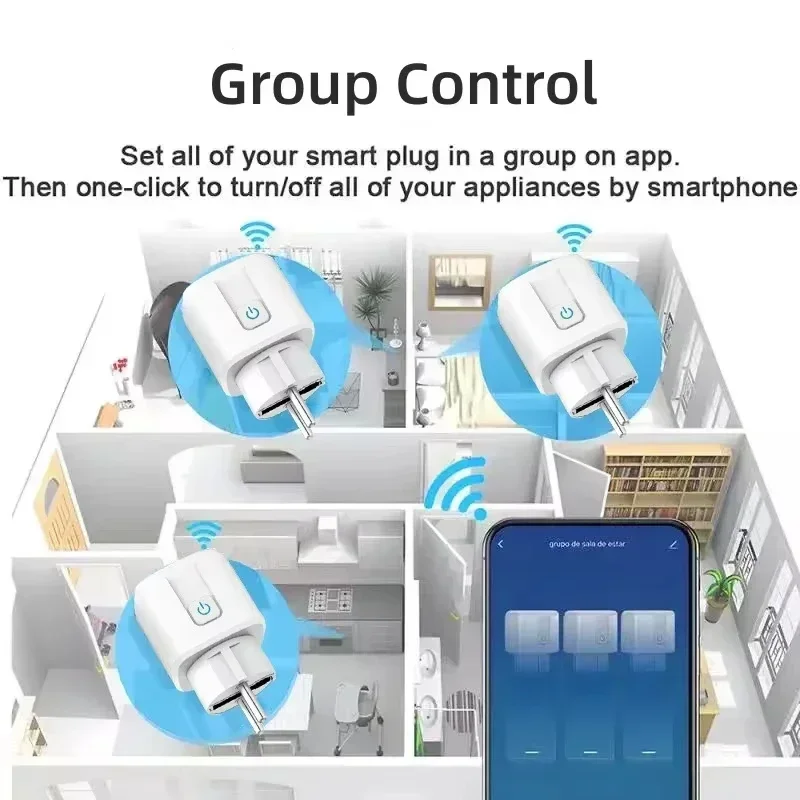 ZigBee EU 플러그 16A/20A 스마트 플러그  - Smart Home Energy Monitor 리뷰 및 가격